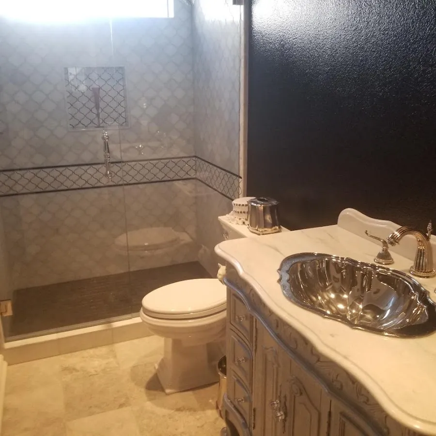 Professional plumbing work and bathroom remodeling in Lyndhurst
